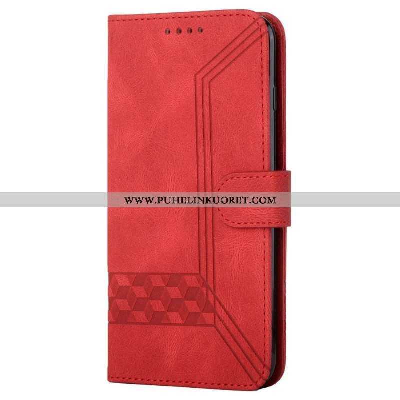 Kotelot Xiaomi Redmi Note 10 Pro Suojaketju Kuori Strip Geometric Frieze