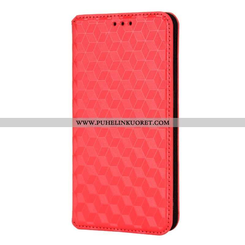 Puhelinkuoret Xiaomi Redmi Note 11 / 11S Kotelot Flip 3d Diamond Leather Effect