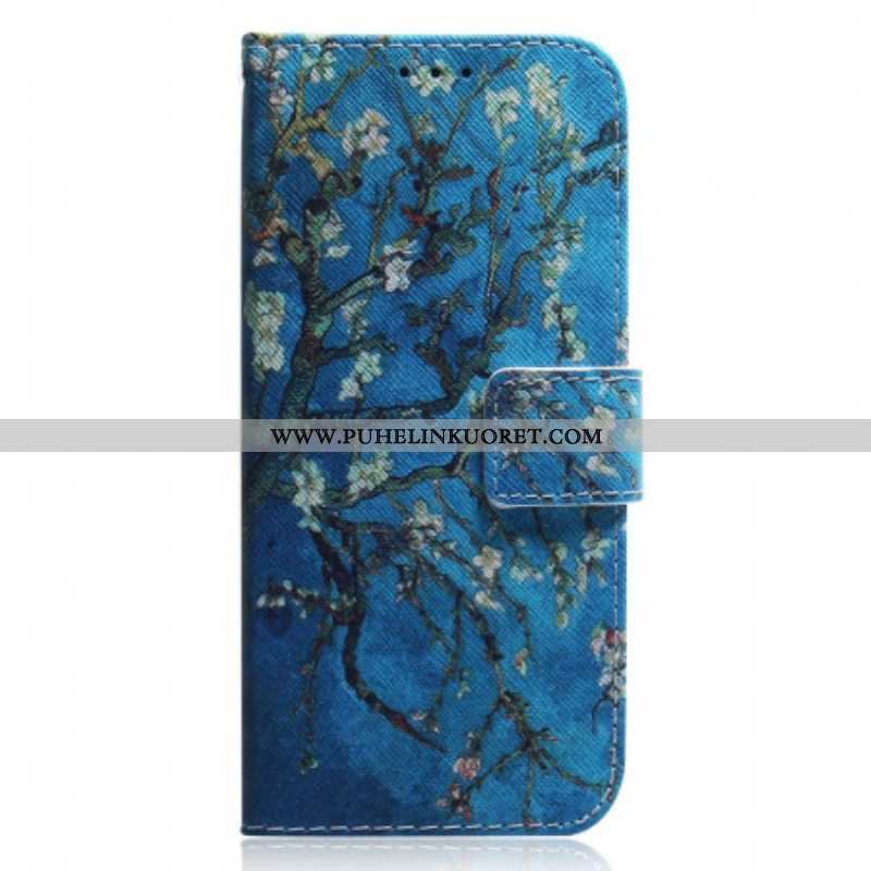 Flip Case Xiaomi Redmi Note 11 / 11S Kukkiva Puun Oksa