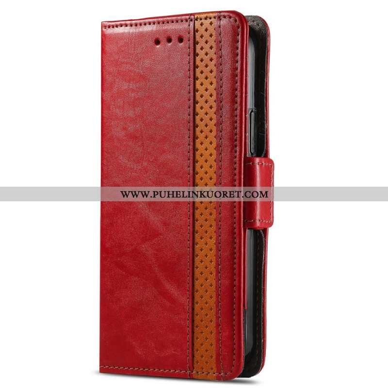 Flip Case Xiaomi Redmi Note 11 / 11S Kaksivärinen Kaksoislukko