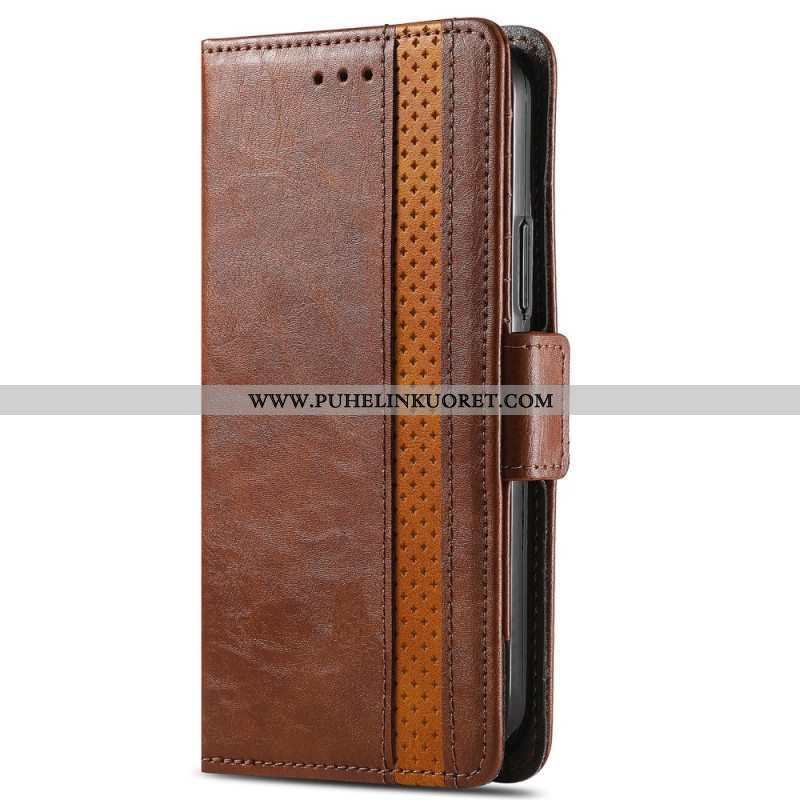 Flip Case Xiaomi Redmi Note 11 / 11S Kaksivärinen Kaksoislukko