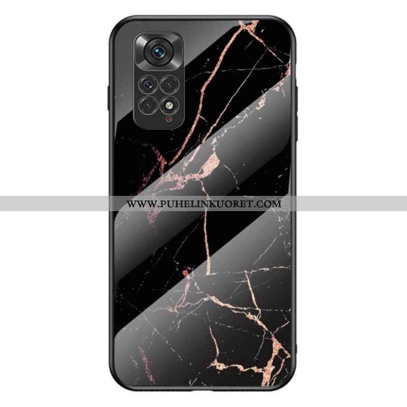 Case Xiaomi Redmi Note 11 / 11S Marmorivärit Karkaistu Lasi