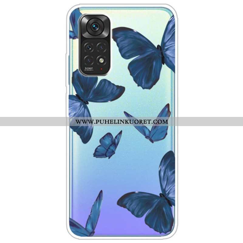 Case Xiaomi Redmi Note 11 / 11S Villit Perhoset