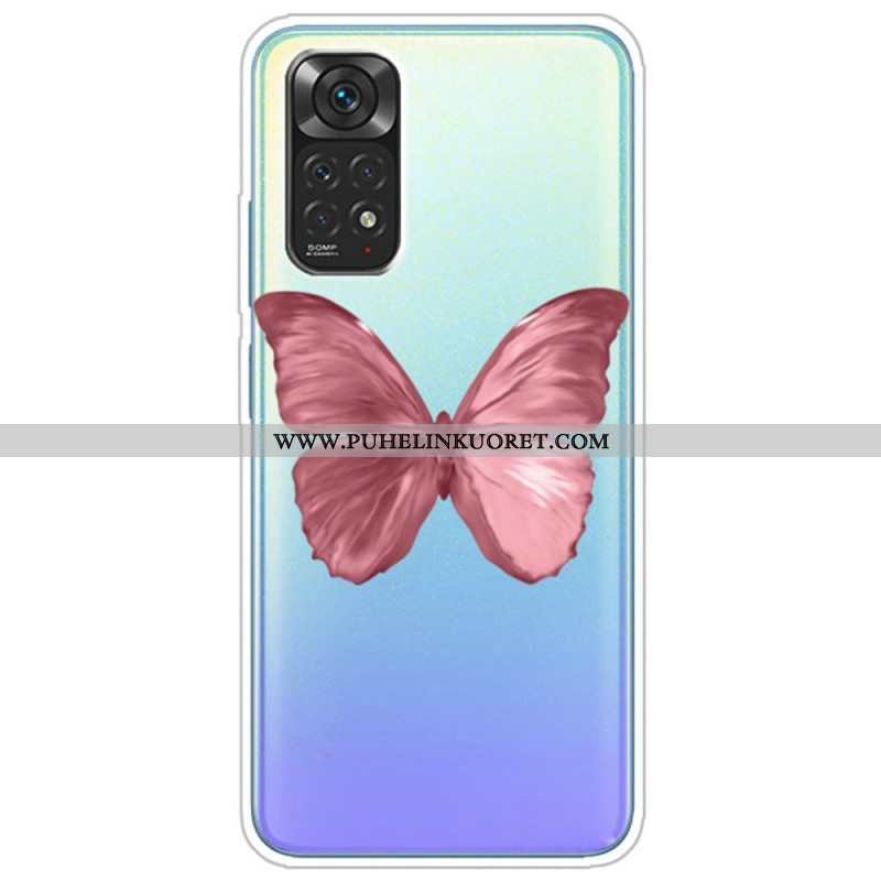 Case Xiaomi Redmi Note 11 / 11S Villit Perhoset