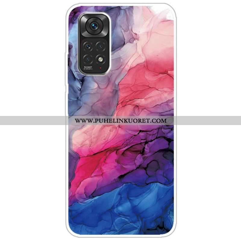 Case Xiaomi Redmi Note 11 / 11S Värillinen Marmori