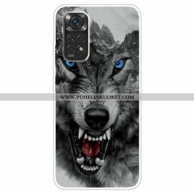 Case Xiaomi Redmi Note 11 / 11S Hirmuinen Susi