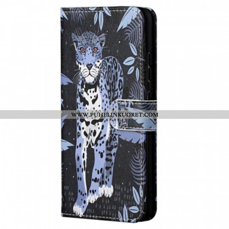 Kotelot Xiaomi Redmi Note 11 / 11S Suojaketju Kuori Strappy Leopard