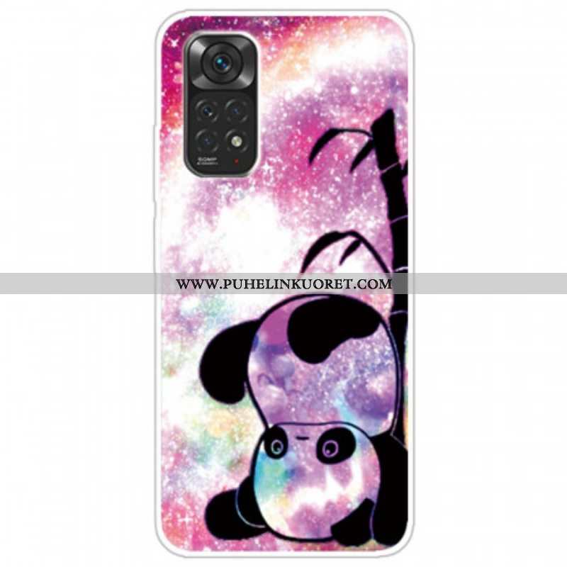 Kuori Xiaomi Redmi Note 11 / 11S Panda Ja Bambu