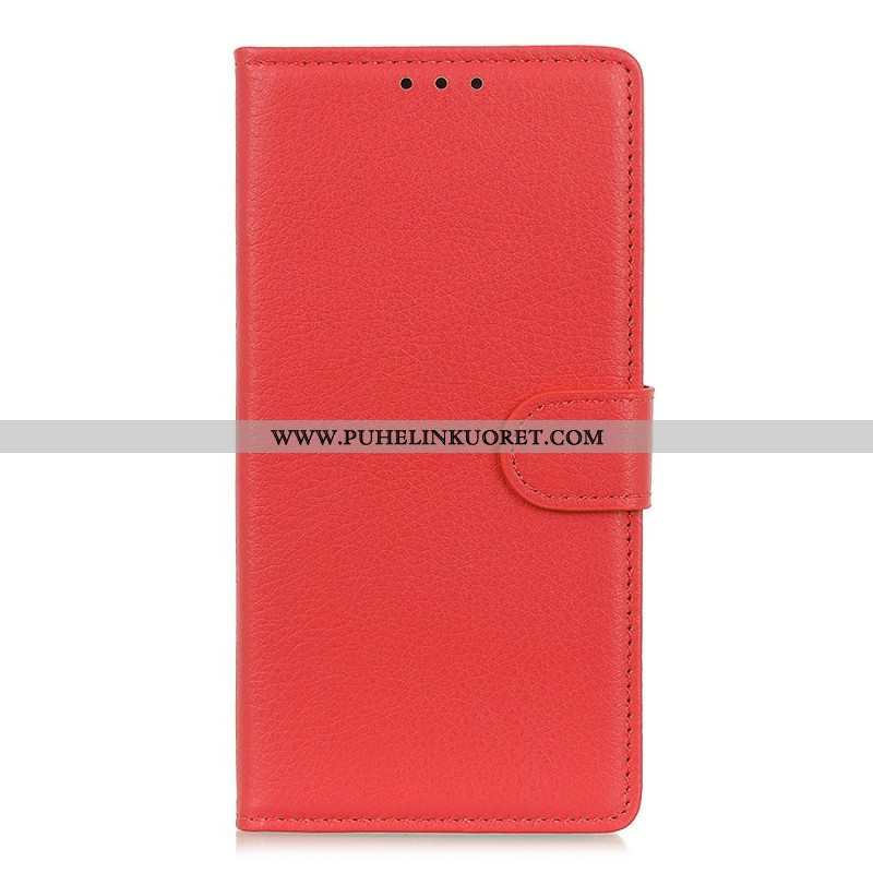 Kotelot Xiaomi Redmi Note 11 Pro / 11 Pro 5G Perinteinen Litchi Faux Leather