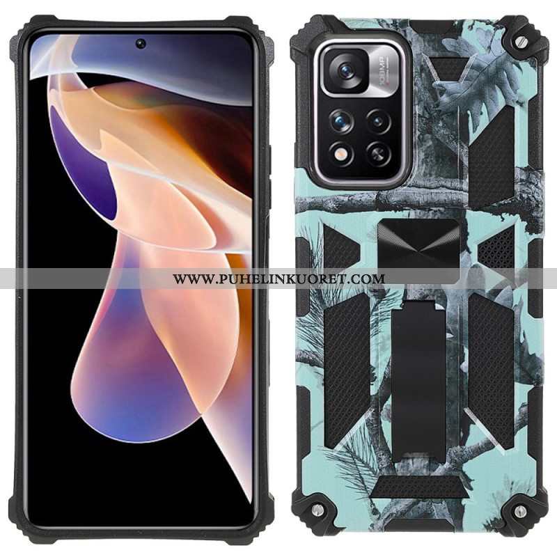 Case Xiaomi Redmi Note 11 Pro Plus 5G Naamiointi Irrotettava Tuki