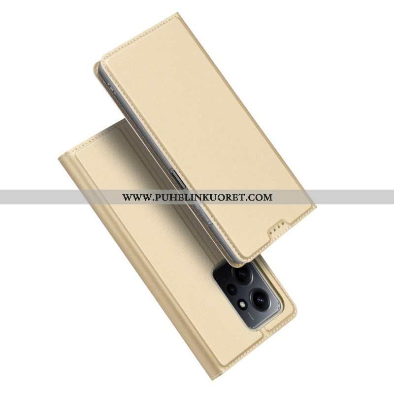 Puhelinkuoret Xiaomi Redmi Note 12 4G Kotelot Flip Skin-pro-sarja Dux Ducis