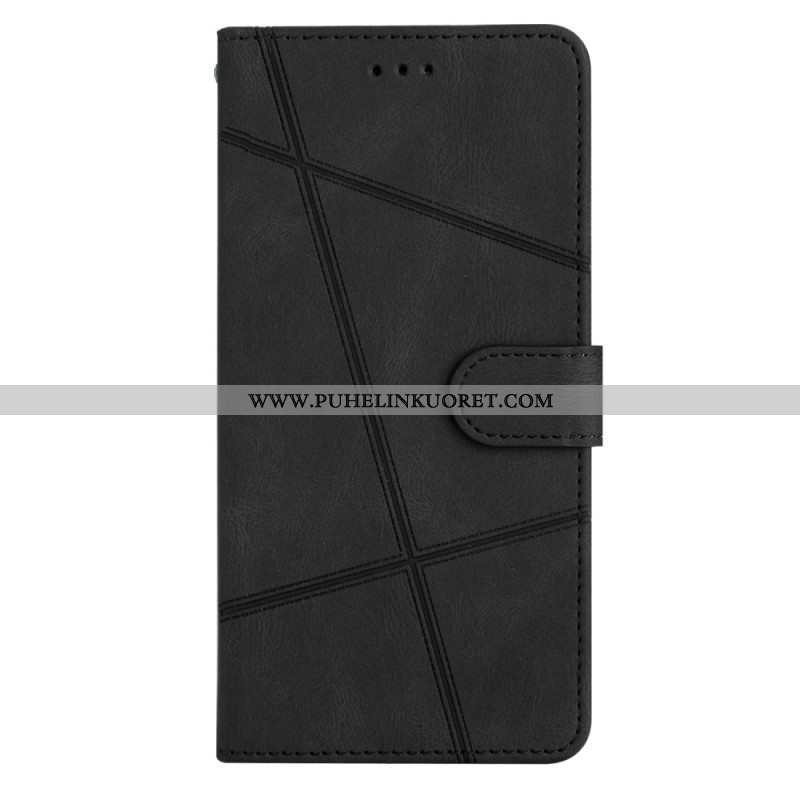 Kotelot Xiaomi Redmi Note 12 4G Suojaketju Kuori Strappy Geometric