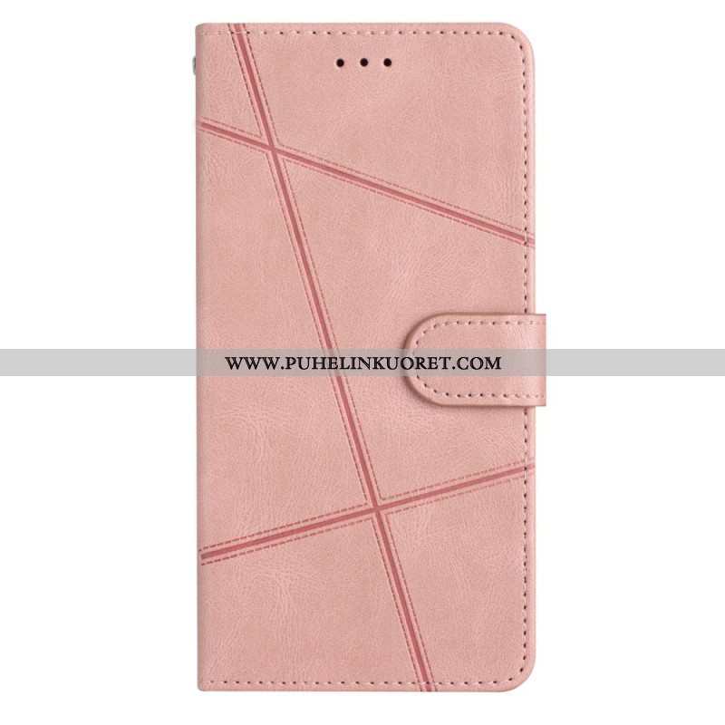 Kotelot Xiaomi Redmi Note 12 4G Suojaketju Kuori Strappy Geometric