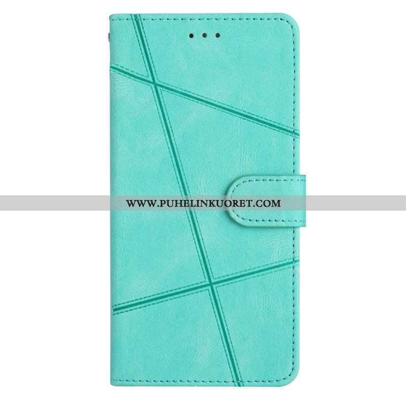 Kotelot Xiaomi Redmi Note 12 4G Suojaketju Kuori Strappy Geometric