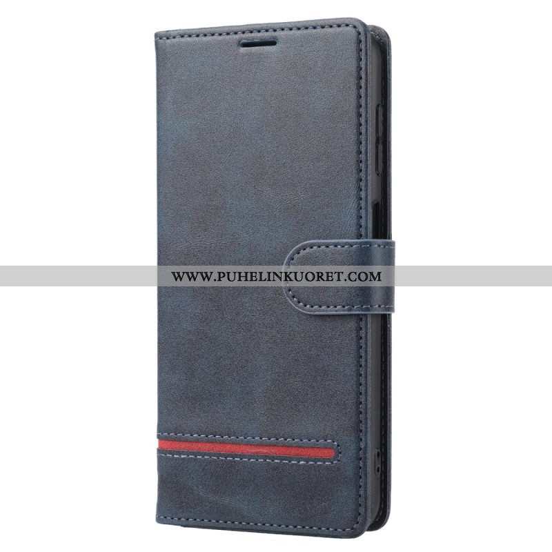 Kotelot Xiaomi Redmi Note 12 5G Line Leather Effect