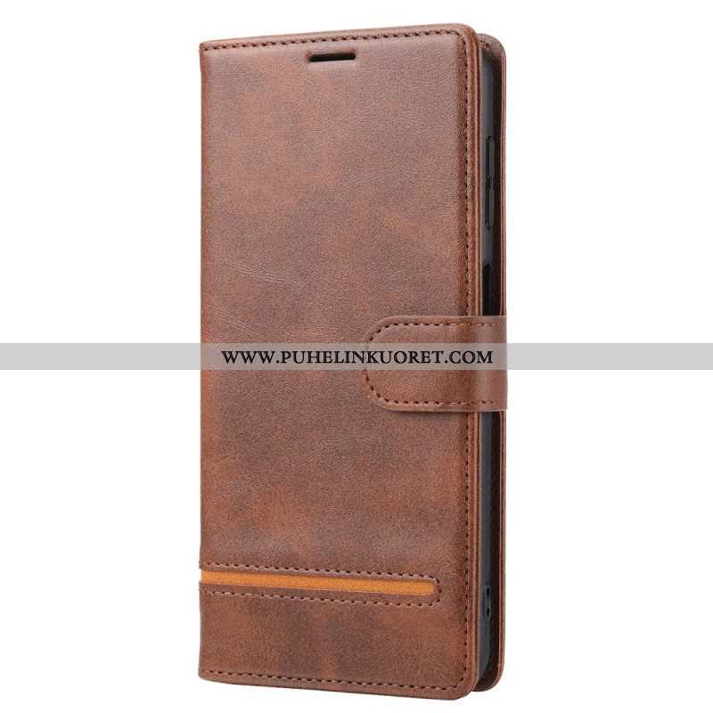 Kotelot Xiaomi Redmi Note 12 5G Line Leather Effect