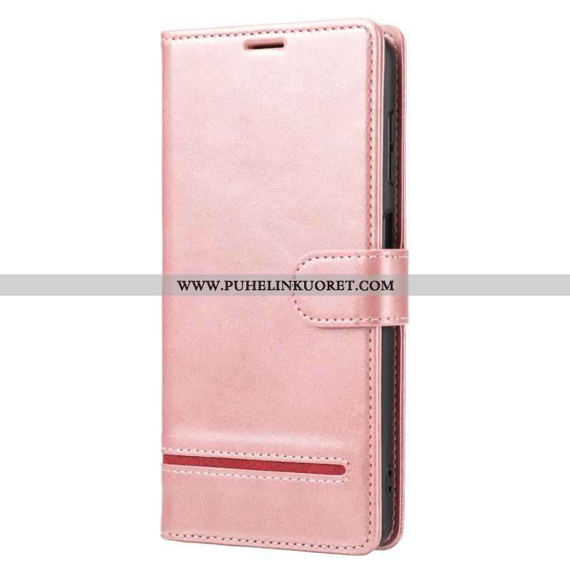 Kotelot Xiaomi Redmi Note 12 5G Line Leather Effect