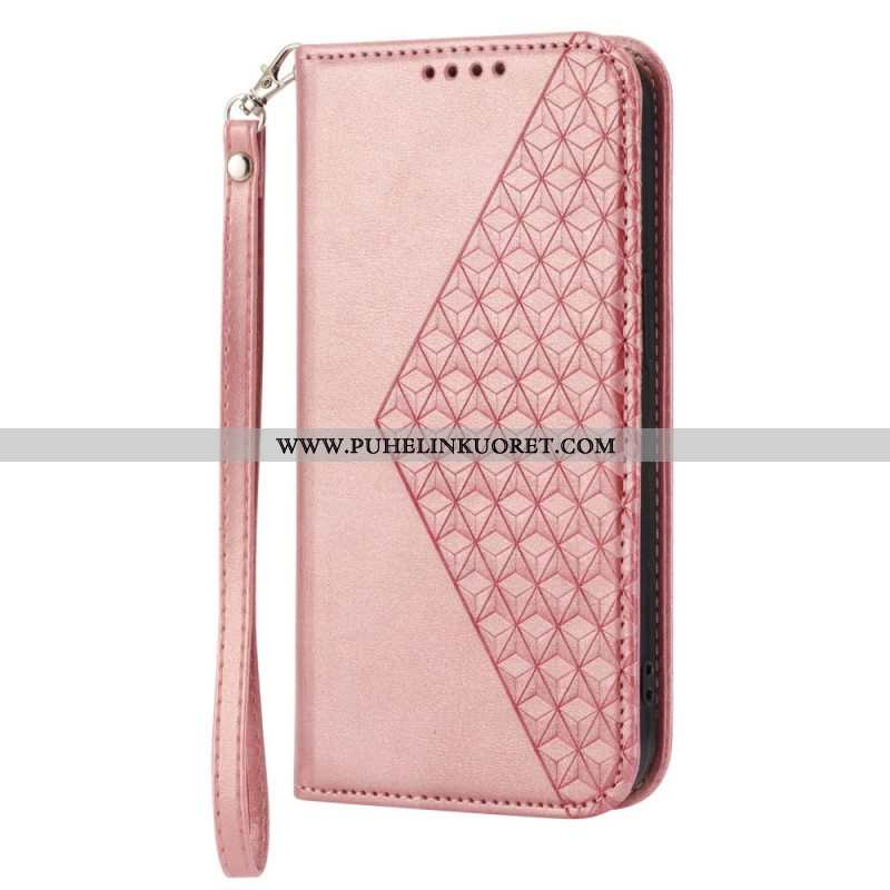 Puhelinkuoret Xiaomi Redmi Note 12 5G Kotelot Flip Style Nahka 3d-kuvio