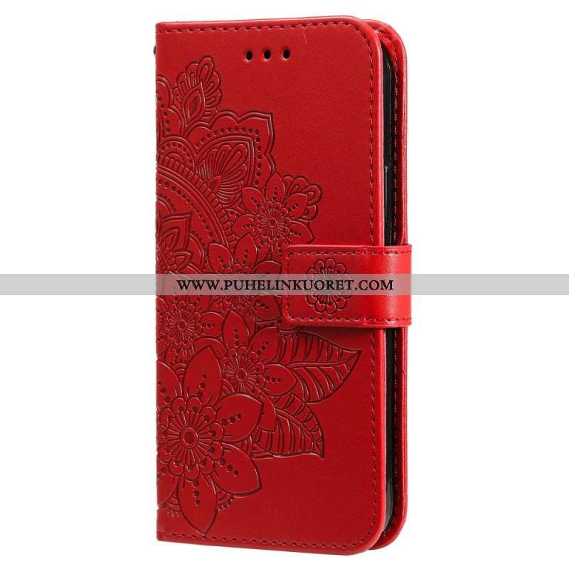 Kotelot Xiaomi Redmi Note 12 5G Suojaketju Kuori Hihna Kukka Mandala