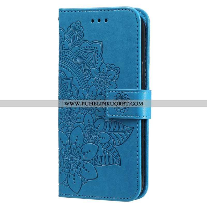 Kotelot Xiaomi Redmi Note 12 5G Suojaketju Kuori Hihna Kukka Mandala