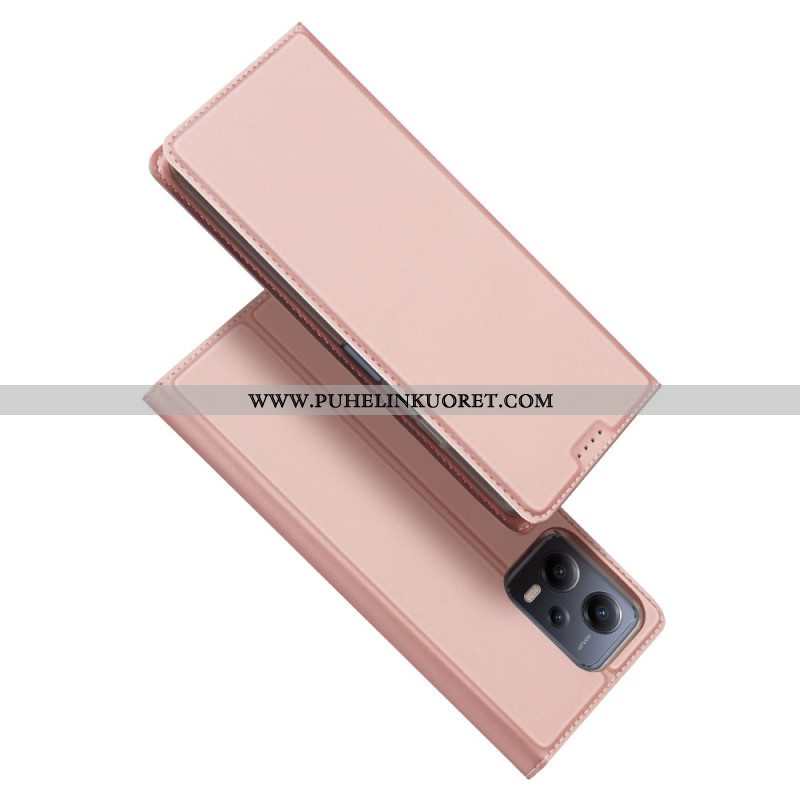 Puhelinkuoret Xiaomi Redmi Note 12 5G Kotelot Flip Skin-pro-sarja Dux Ducis