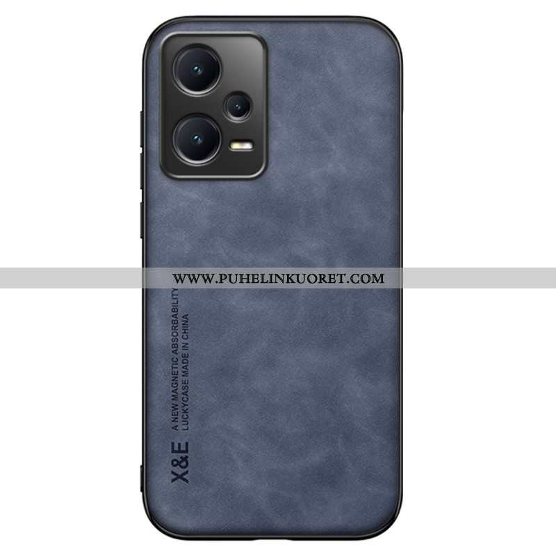 Kuori Xiaomi Redmi Note 12 Pro Plus X&e Leather Effect -nahka