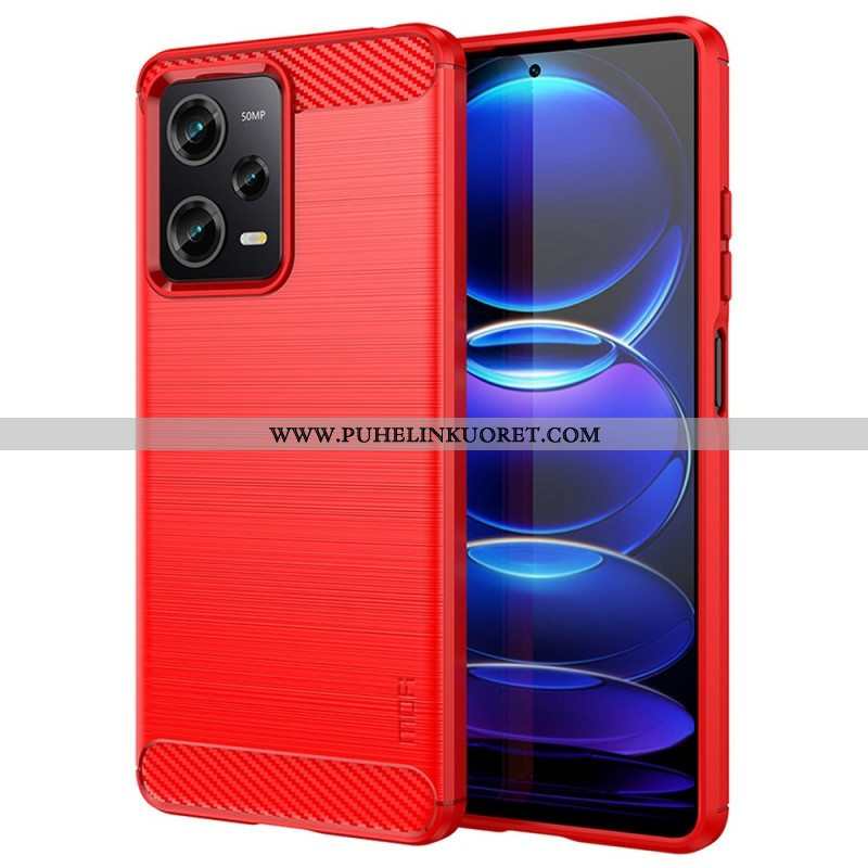 Kuori Xiaomi Redmi Note 12 Pro Plus Harjattua Hiilikuitua