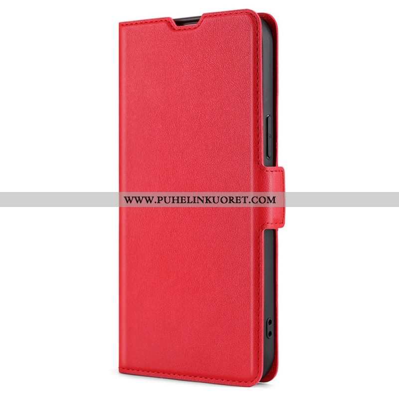 Flip Case Xiaomi Redmi Note 12 Pro Plus Ultra Fine Faux Nahka