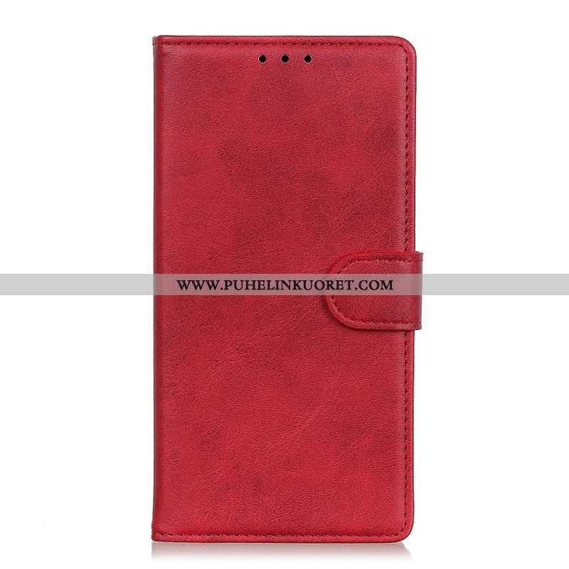 Flip Case Xiaomi Redmi Note 12 Pro Plus Matta Keinonahka