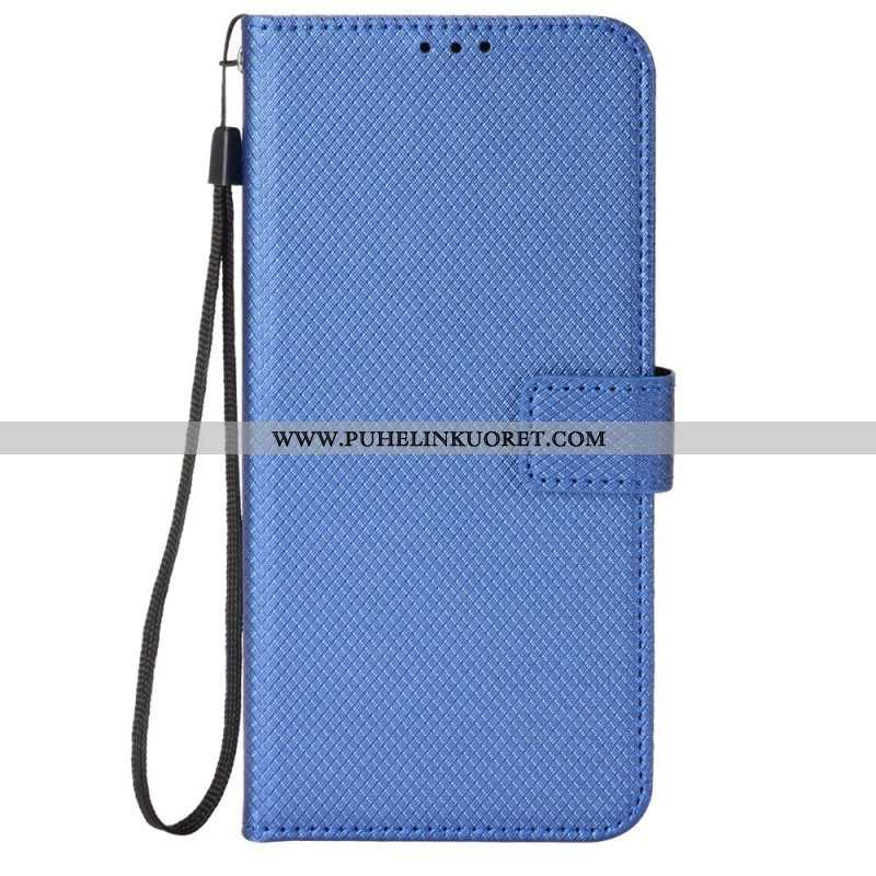 Kotelot Xiaomi Redmi Note 12 Pro Suojaketju Kuori Tyylikäs Strappy Faux Leather