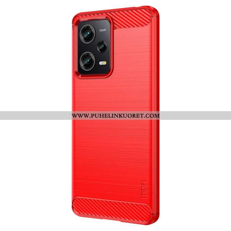 Kuori Xiaomi Redmi Note 12 Pro Mofi Harjattu Hiilikuitu