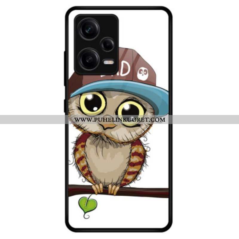 Kuori Xiaomi Redmi Note 12 Pro Bad Owl Karkaistu Lasi