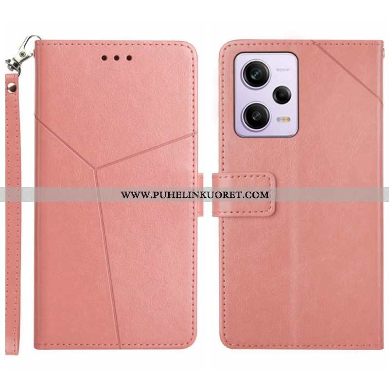 Kotelot Xiaomi Redmi Note 12 Pro Suojaketju Kuori Y Strappy Design