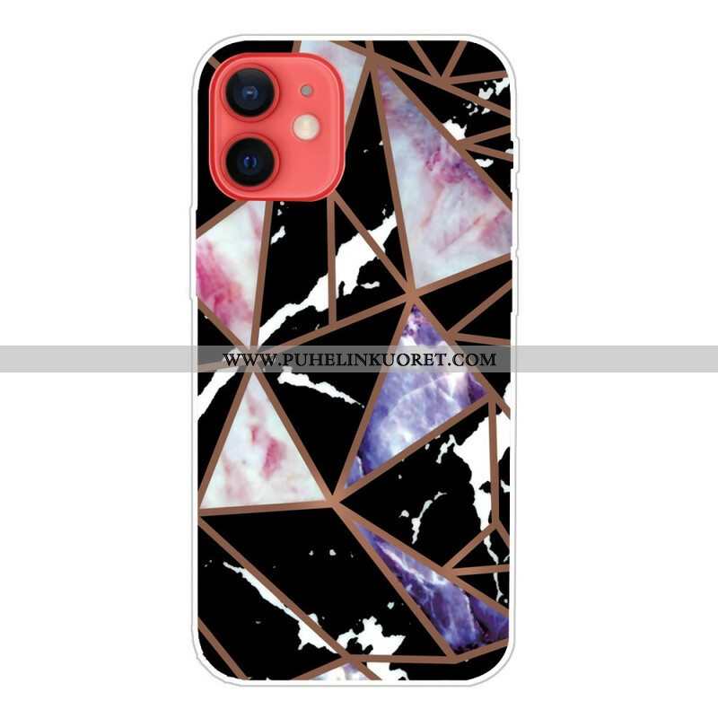 Kuori iPhone 13 Mini Decline Geometric Marble