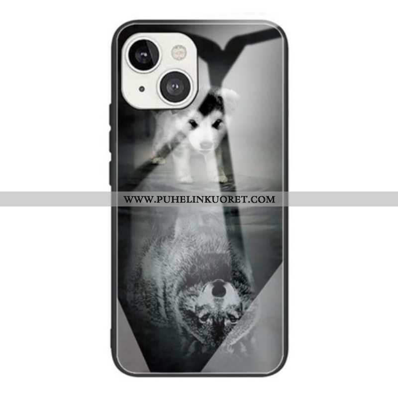 Case iPhone 13 Mini Puppy Dream Karkaistu Lasi