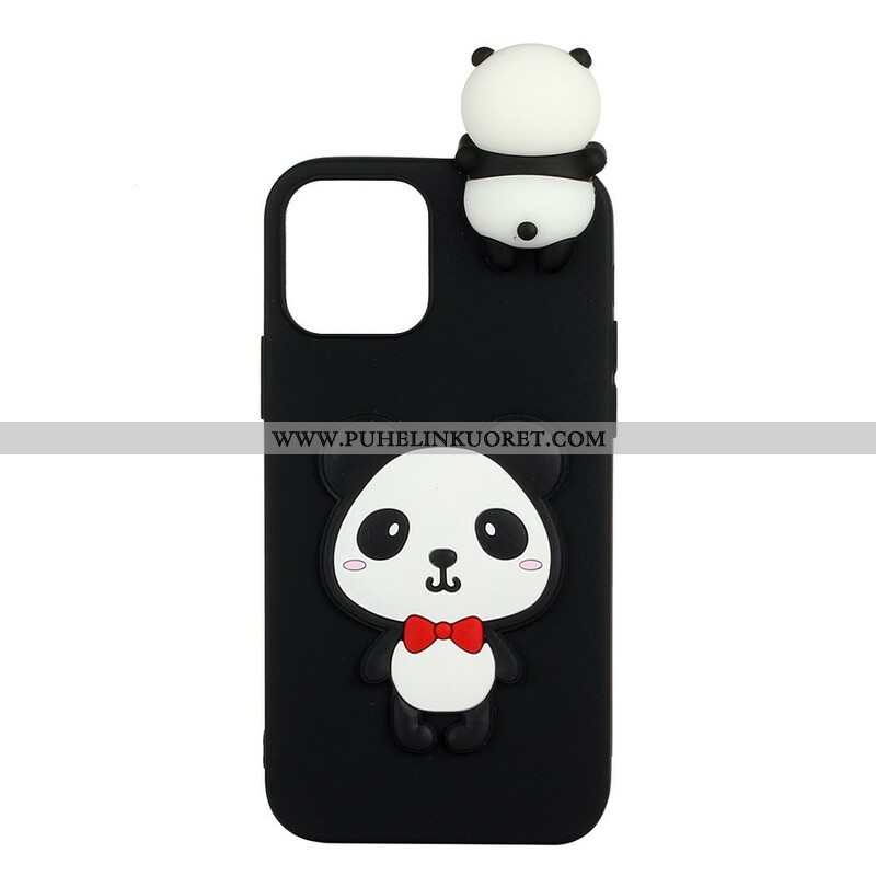 Kuori iPhone 13 Mini 3d Panda