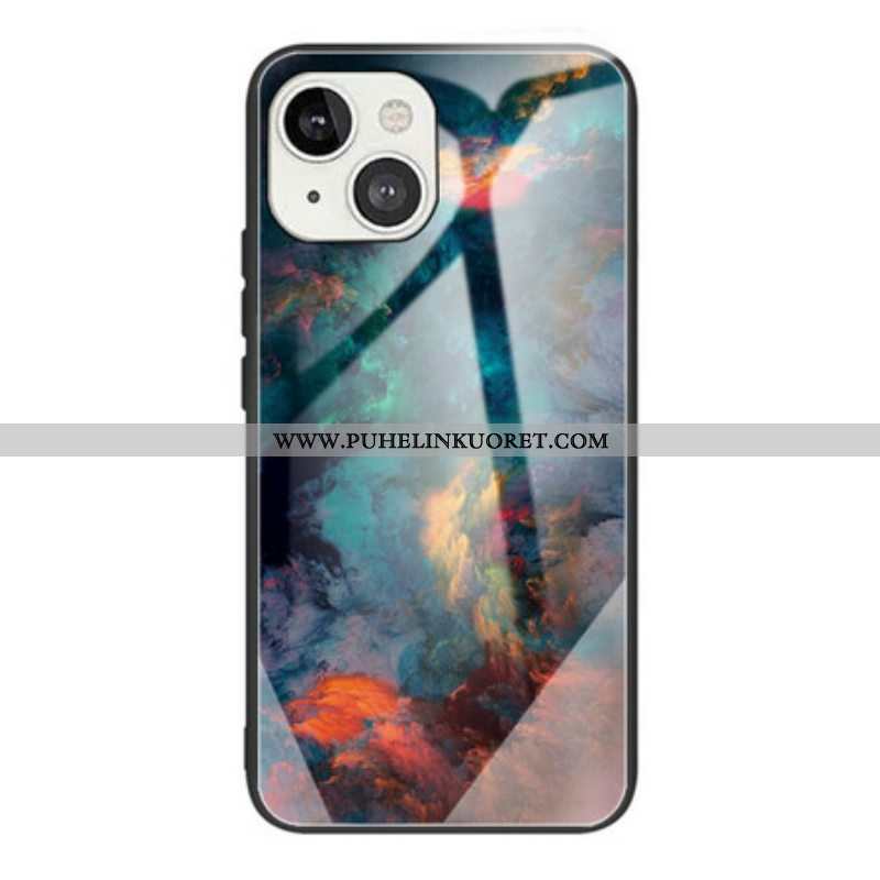 Case iPhone 13 Mini Sky Karkaistu Lasi