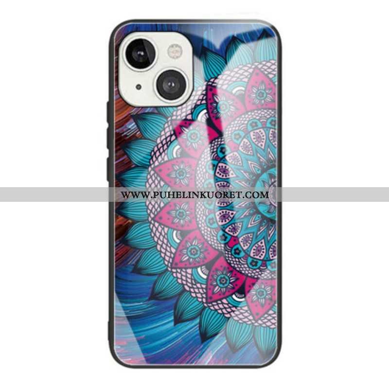 Case iPhone 13 Mini Mandala Karkaistu Lasi