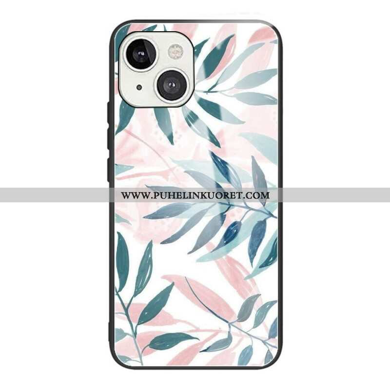 Case iPhone 13 Mini Kasviskarkaistu Lasi