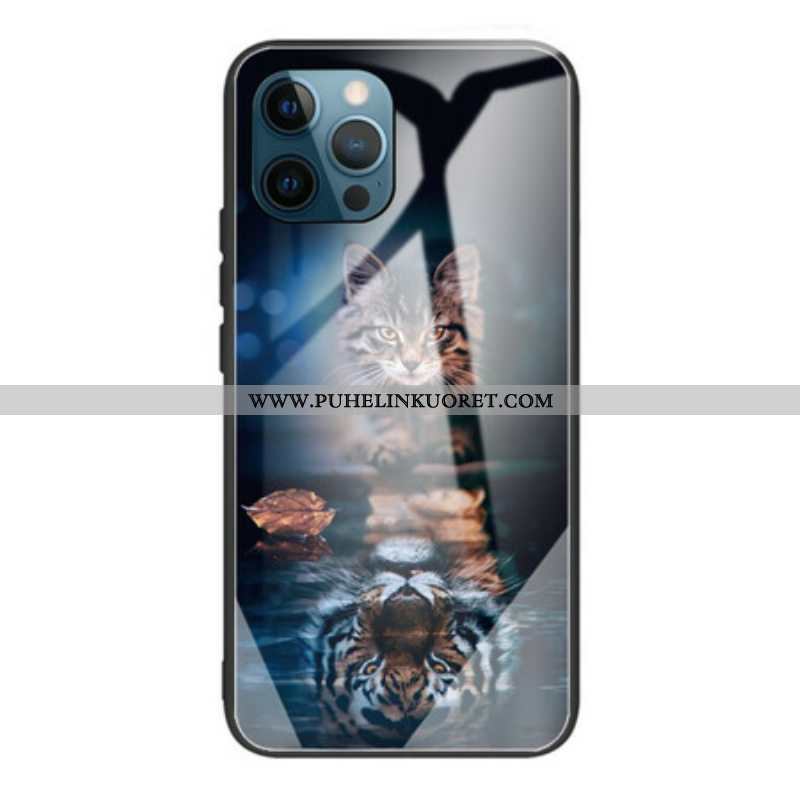 Kuori iPhone 13 Pro Max My Tiger Tempered Glass