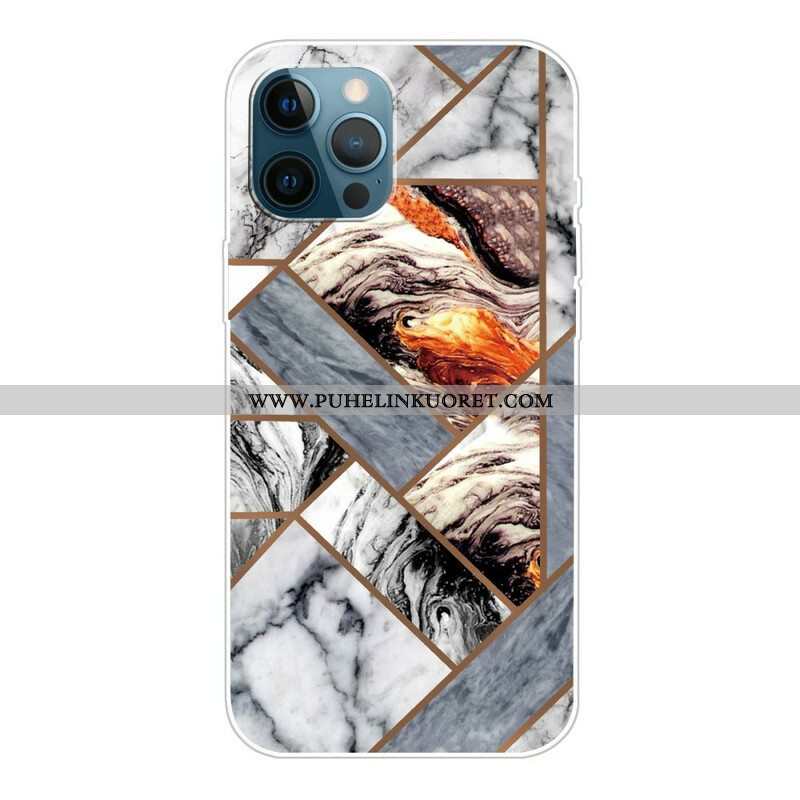 Kuori iPhone 13 Pro Decline Geometric Marble