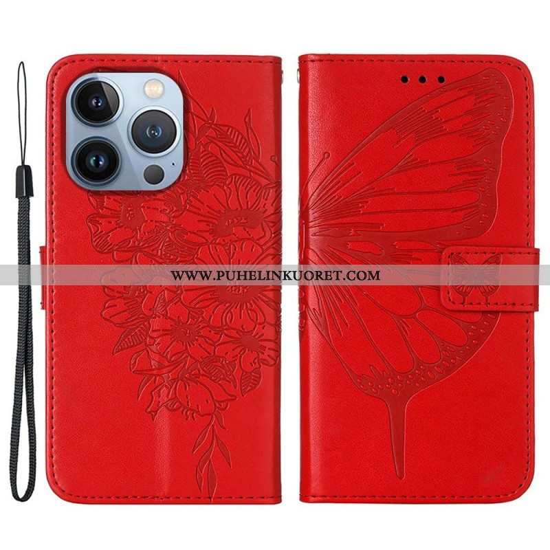 Kotelot iPhone 14 Plus Butterfly Design