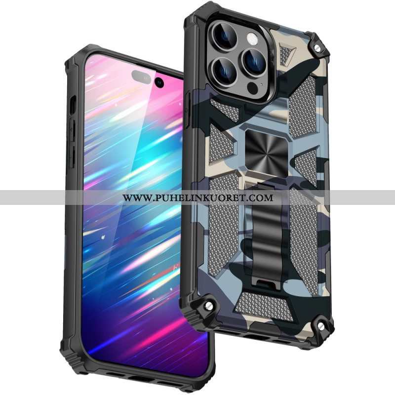 Case iPhone 14 Pro Max Naamiointi Irrotettava Tuki