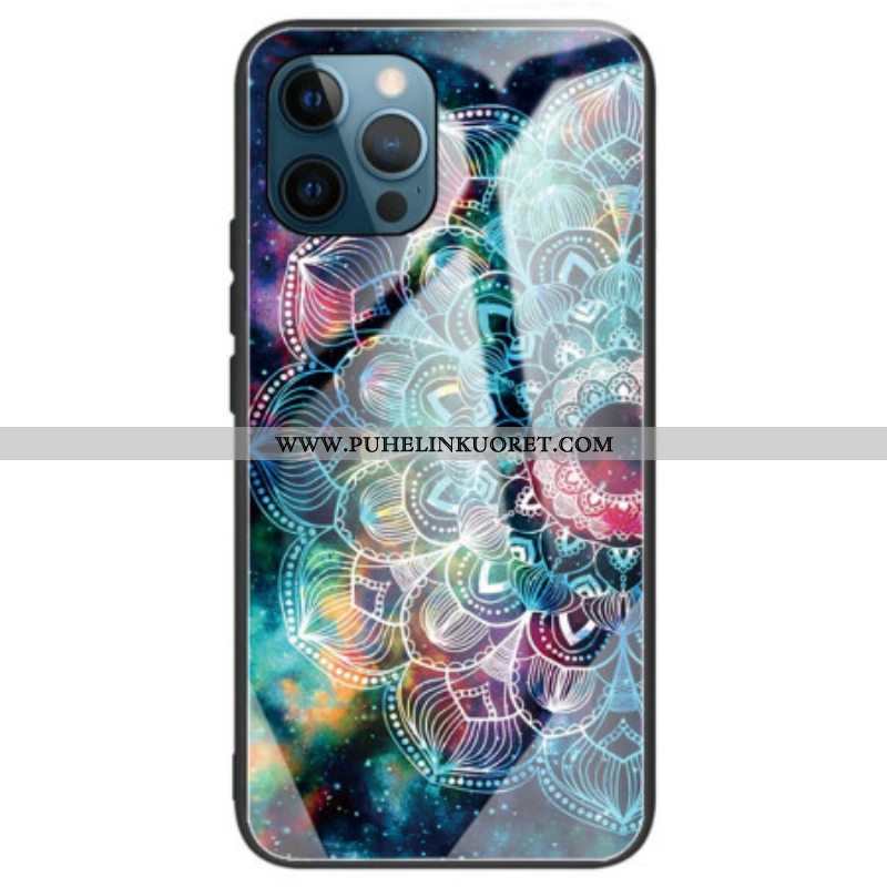 Case iPhone 14 Pro Max Mandala Karkaistu Lasi