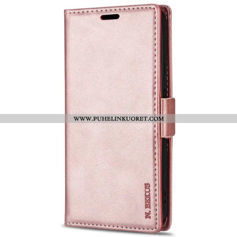 Flip Case iPhone 14 Pro Max Ln.bekus Nahkaefekti