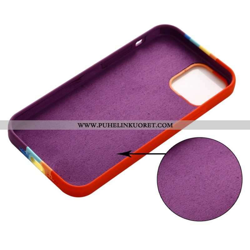 Case iPhone 14 Pro Max Sateenkaari