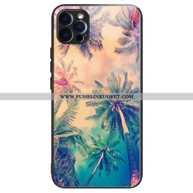 Case iPhone 14 Pro Kasviskarkaistu Lasi