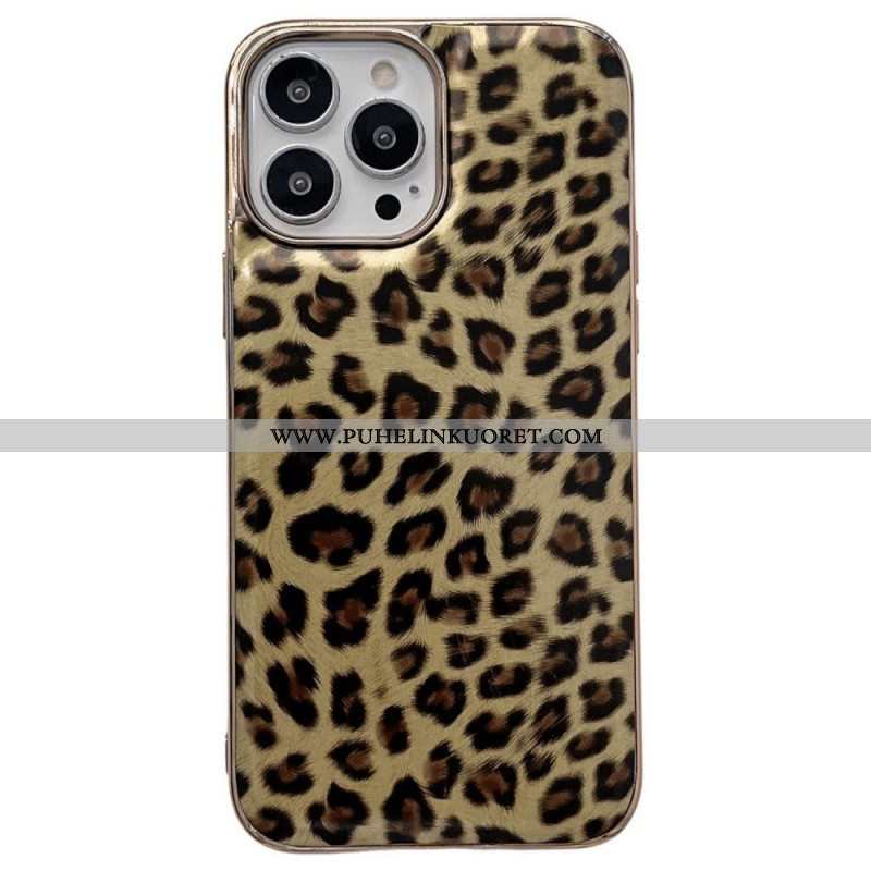 Kuori iPhone 14 Leopardin Ihovaikutus