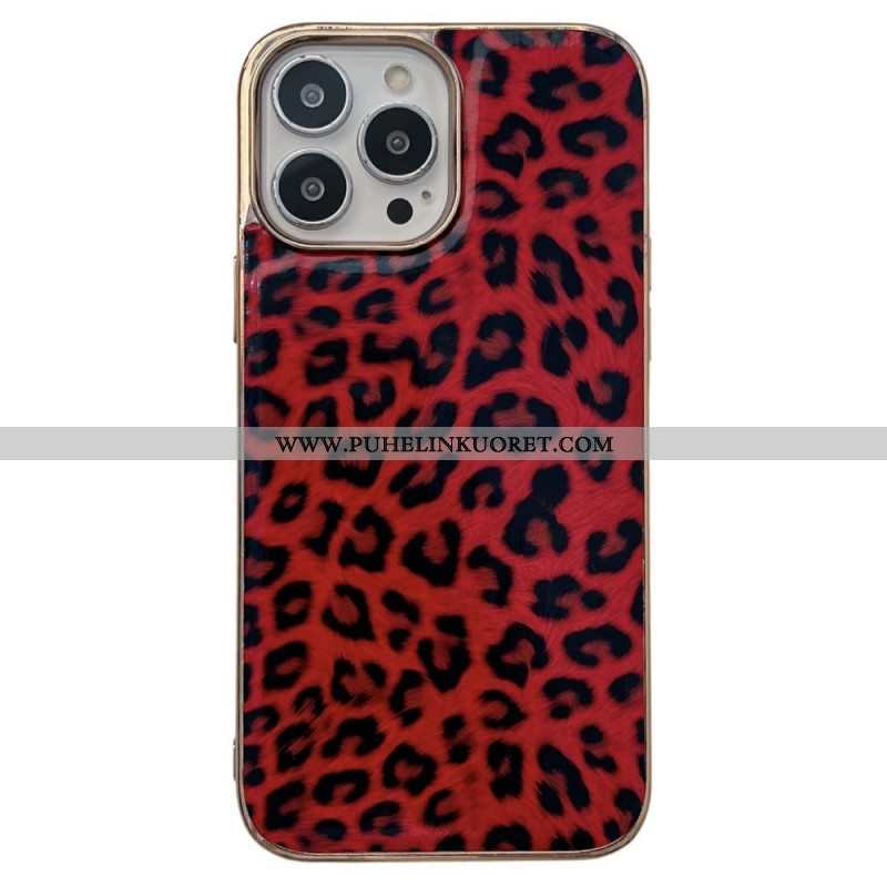 Kuori iPhone 14 Leopardin Ihovaikutus