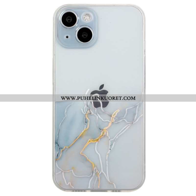 Case iPhone 15 Plus Joustava Marmori